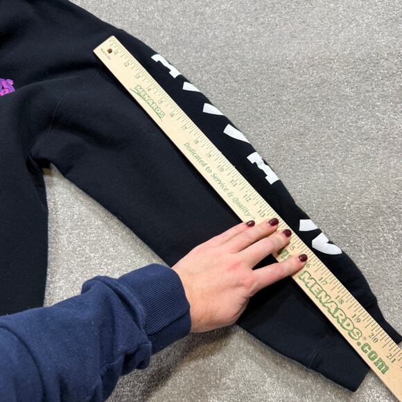 The Struts Lucky Cat Japanese Graphic Hoodie Black Men Lrg Band Merch Streetwear - Picture 13 of 13